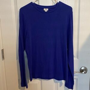 J. Crew Women’s  Blue Crewneck long sleeve